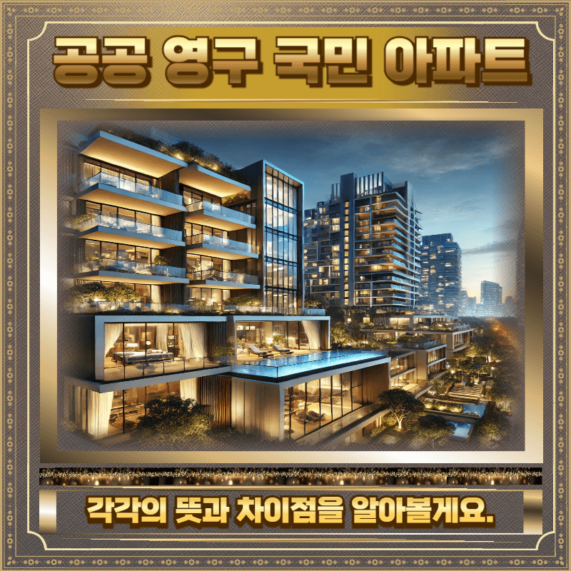 공공임대 영구임대 국민임대 아파트