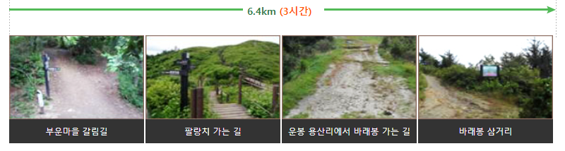 지리산노고단바래봉예약등반코스