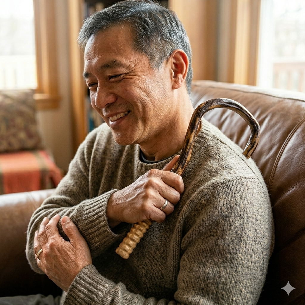 재이룸샵 갈고리 안마기 지압봉 지압기 원목 나무 어깨 목 등허리 견갑골 날개뼈 오십견 지압