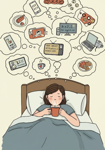 수면을 방해하는 나쁜 습관