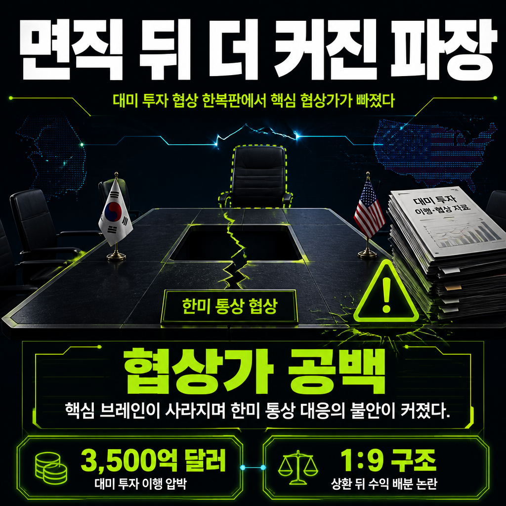 면직 뒤 더 커진 파장
