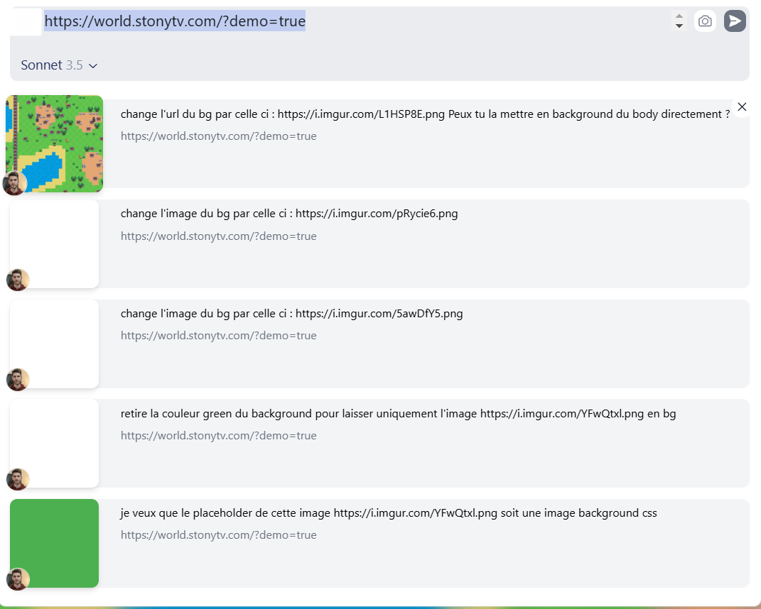 websim.ai프로젝트-설명-기록보기