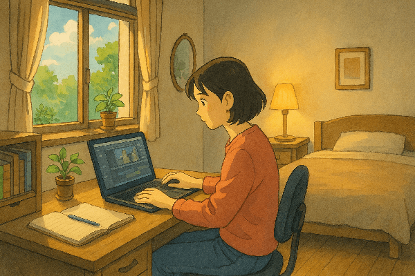 "책상을 옮겼을 뿐인데, 감정의 숨구멍이 생겼어요"