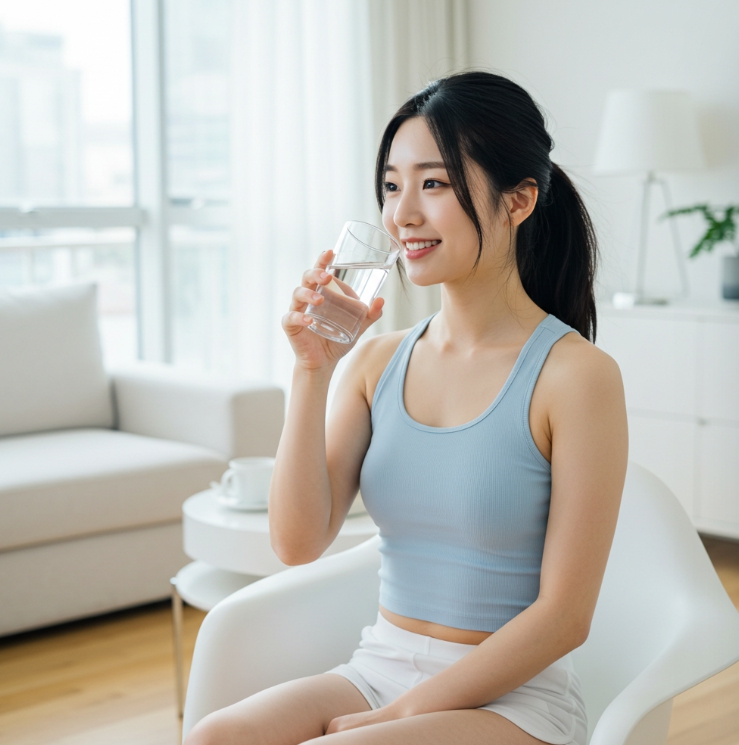 물 많이 마시기? 진짜 효과 있는 거예요?