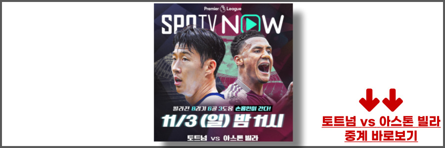 토트넘 아스톤빌라