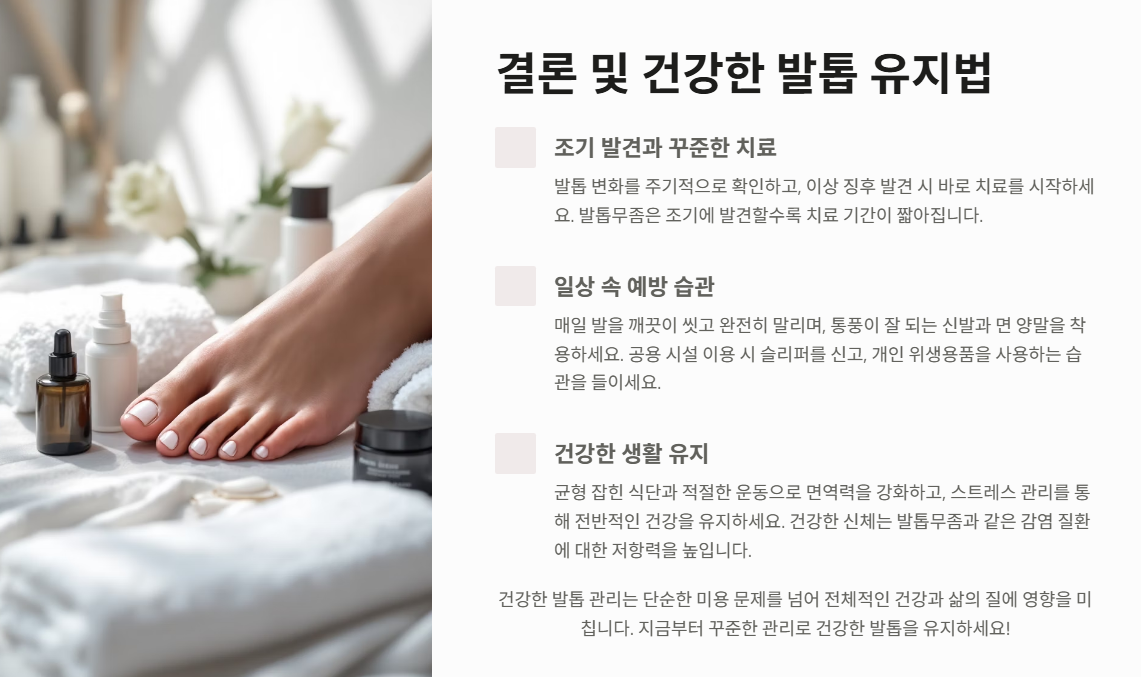 발톱무좀 원인과 제거하는 꿀팁 총정리 (2025ver)