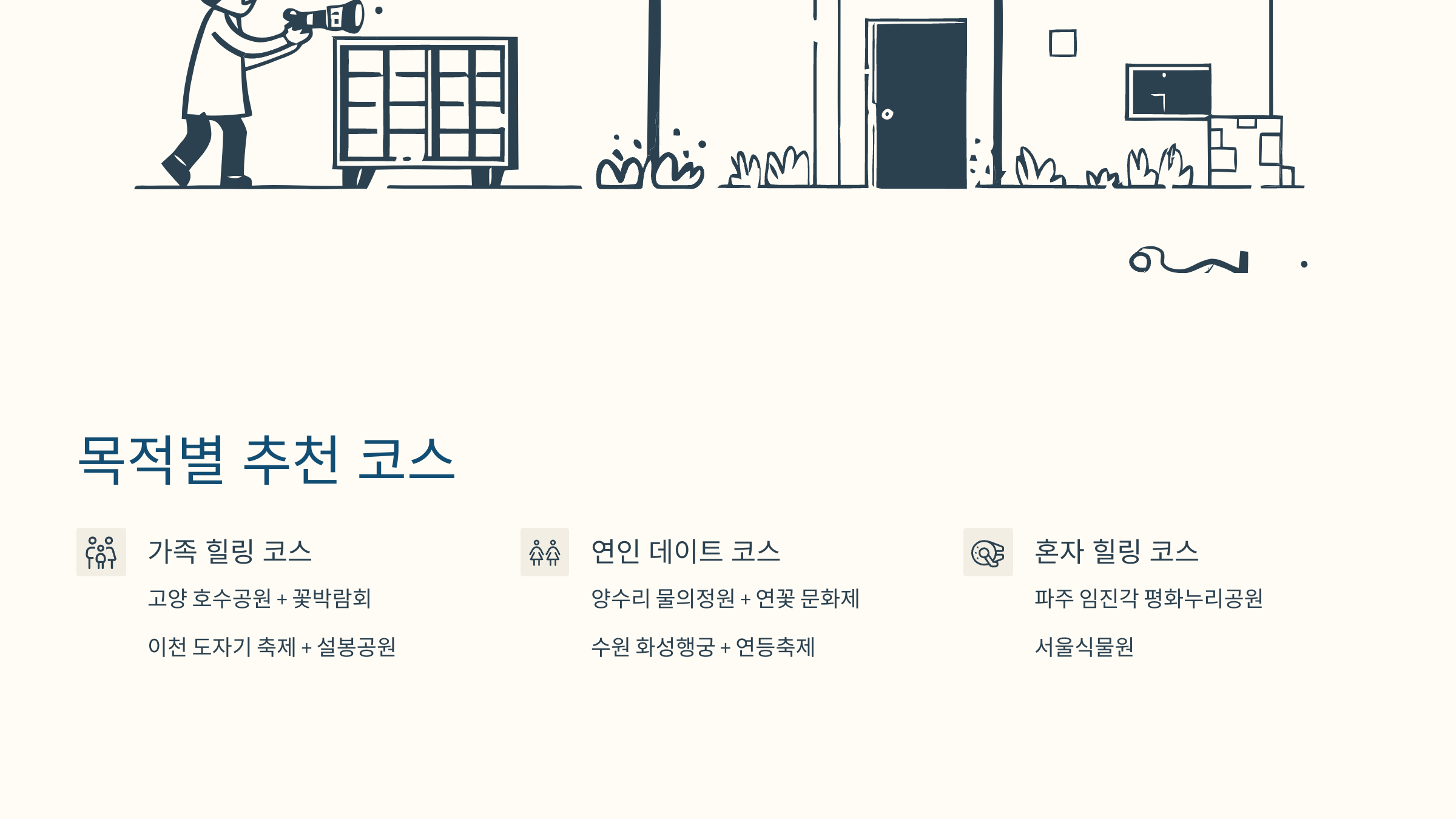 서울 근교 걷기 좋은 나들이 명소