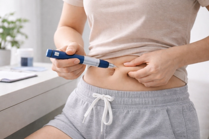 인슐린 주사 놓는 법