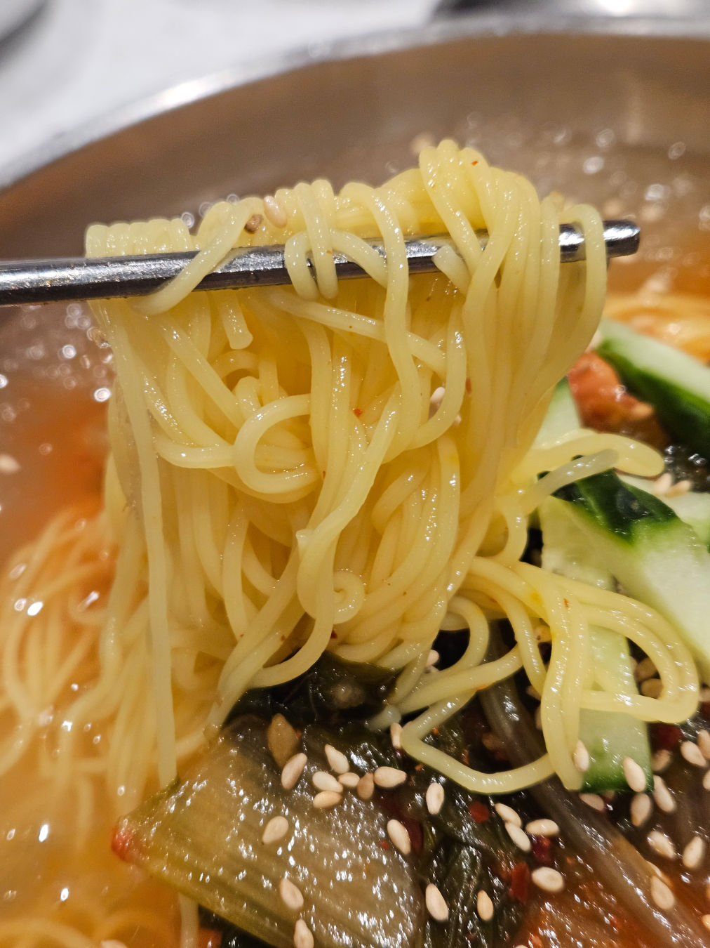 화로위 열무국수