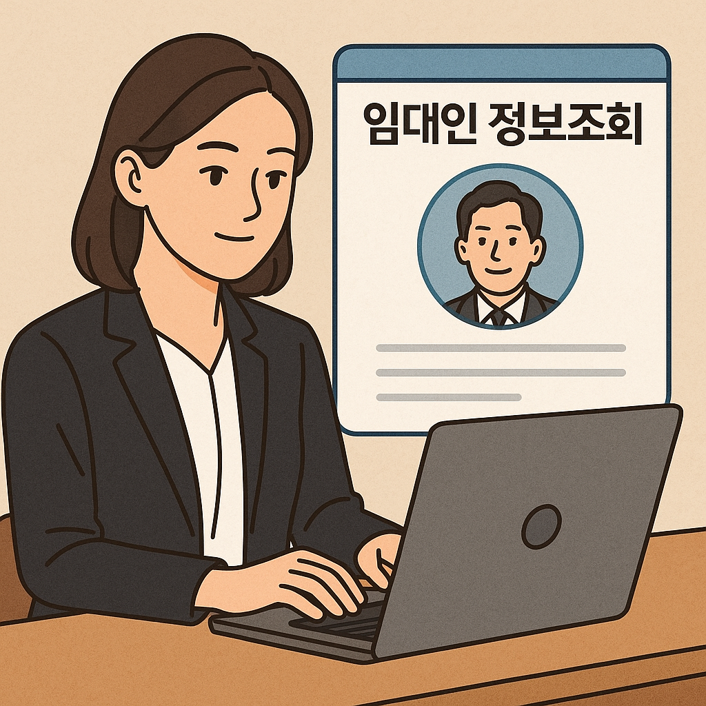 늦기 전에 확인하세요. 임대인 정보조회 제도