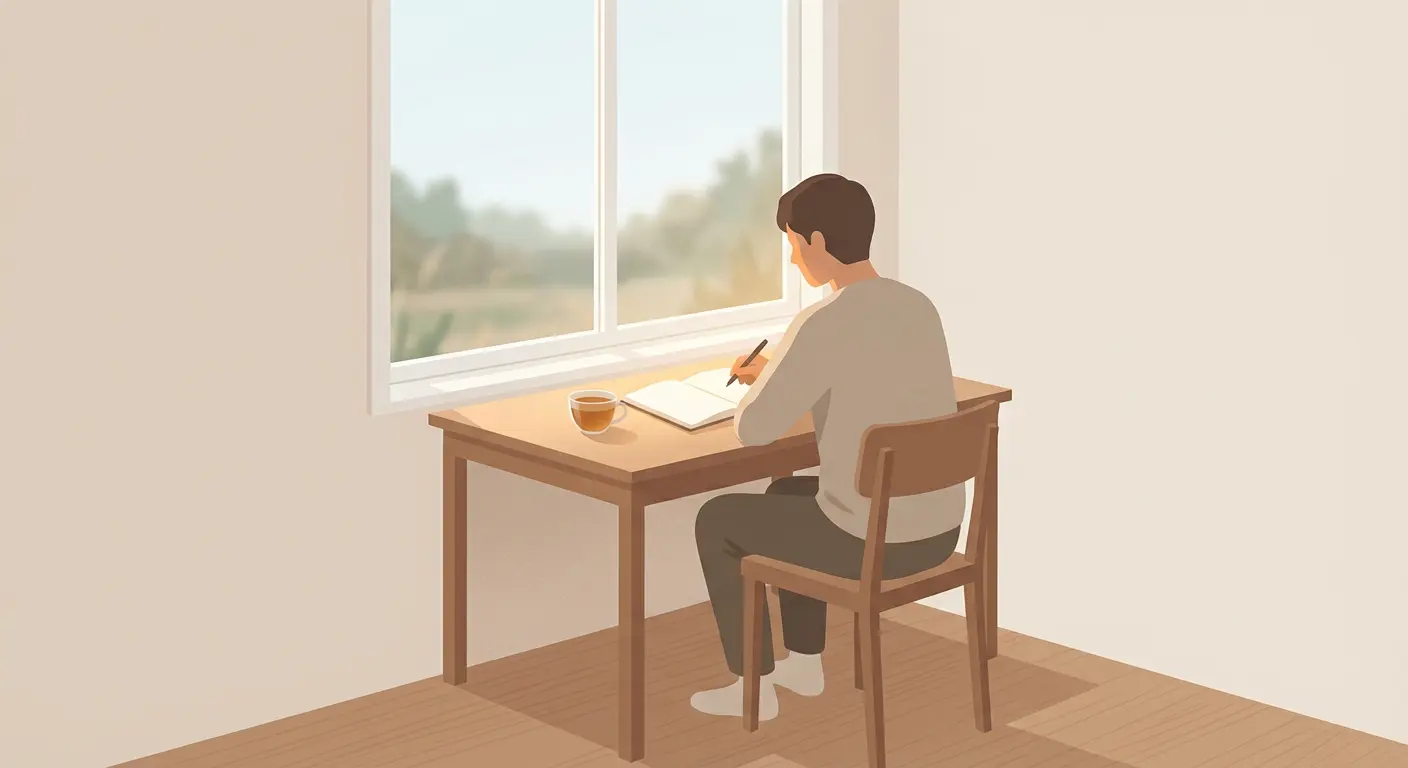 사고 실험을 통해 판단 구조를 기록하는 작성자 소개 이미지