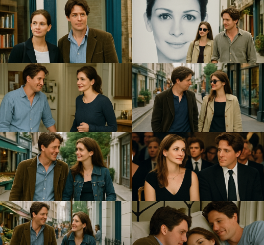 영화 '노팅힐'의 두 주인공