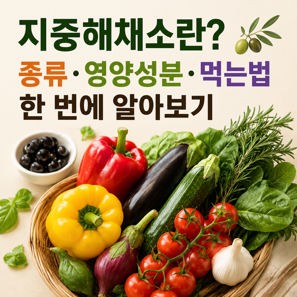 지중해채소