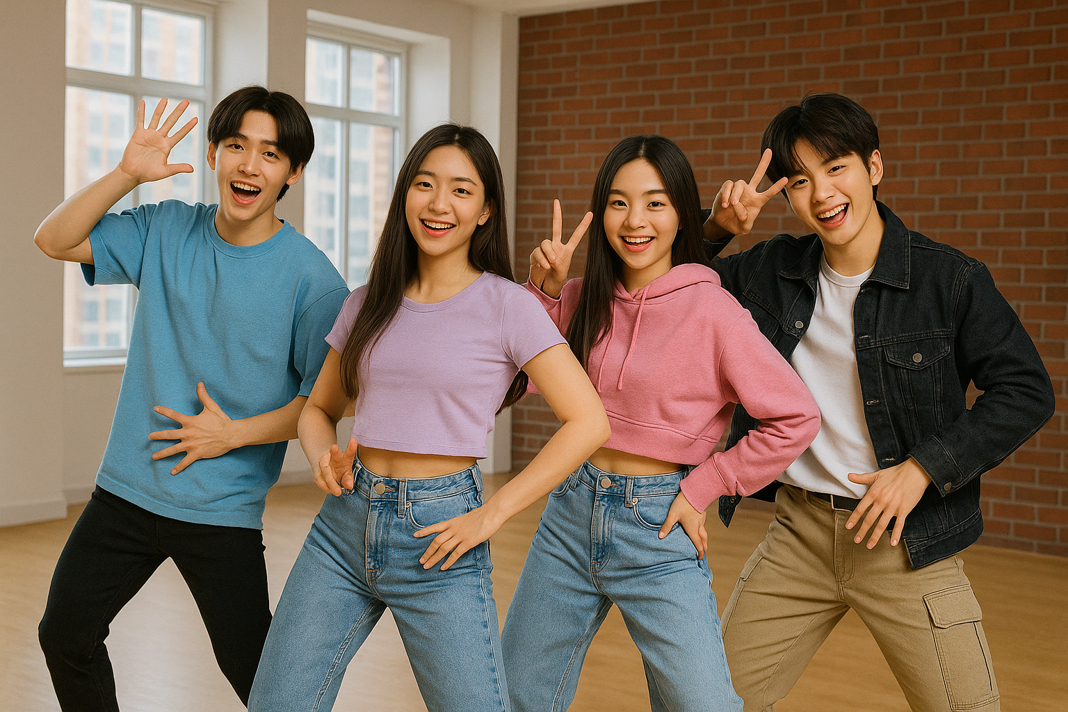 춤의 전반적인 긍정적 효과 관련 이미지
