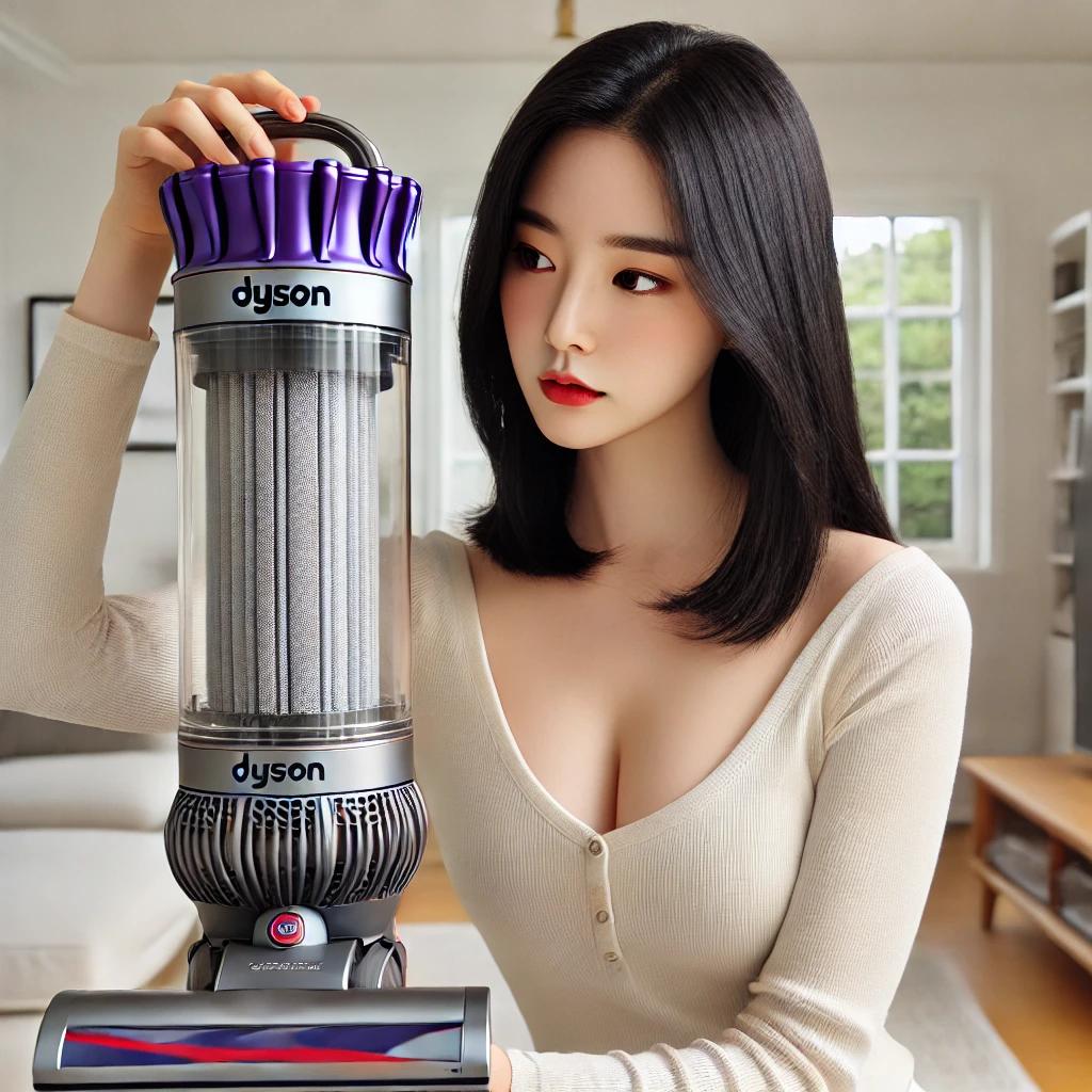 다이슨 청소기 필터 막힘