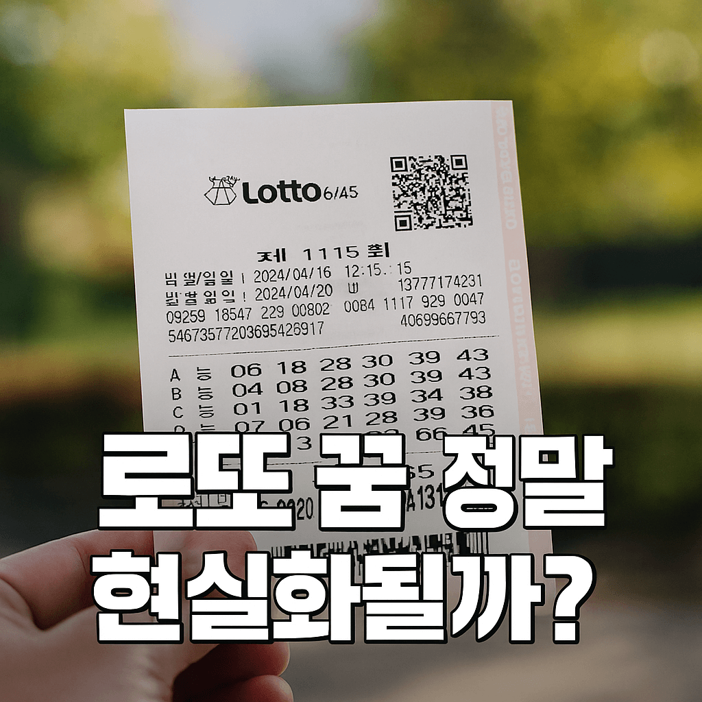 로또 꿈해몽