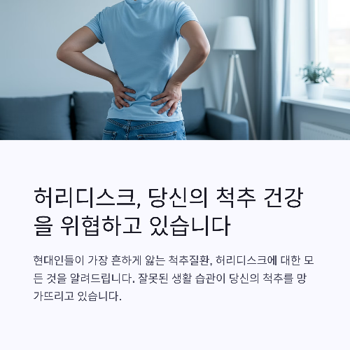 허리디스크, 제대로 알고 예방하는 완벽 가이드