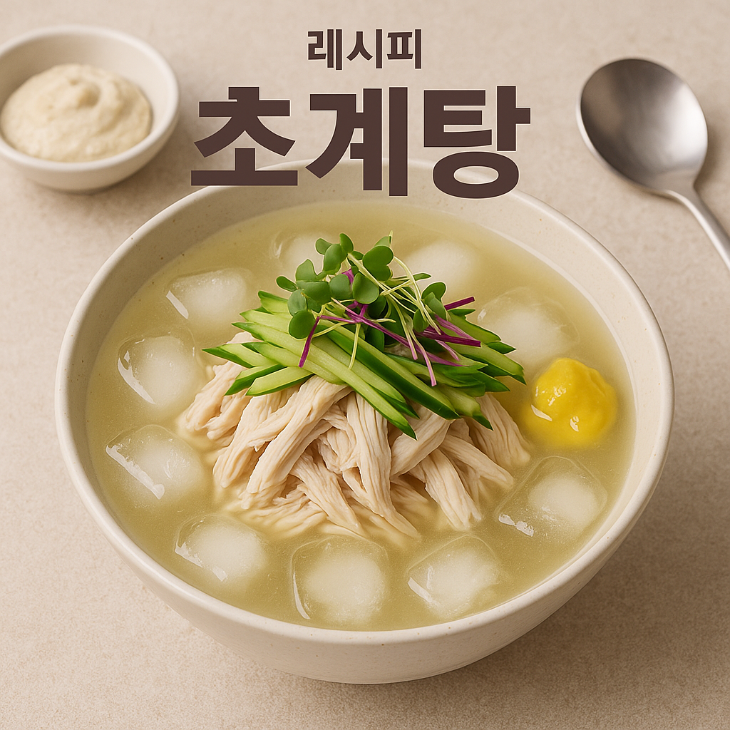 초계탕레시피