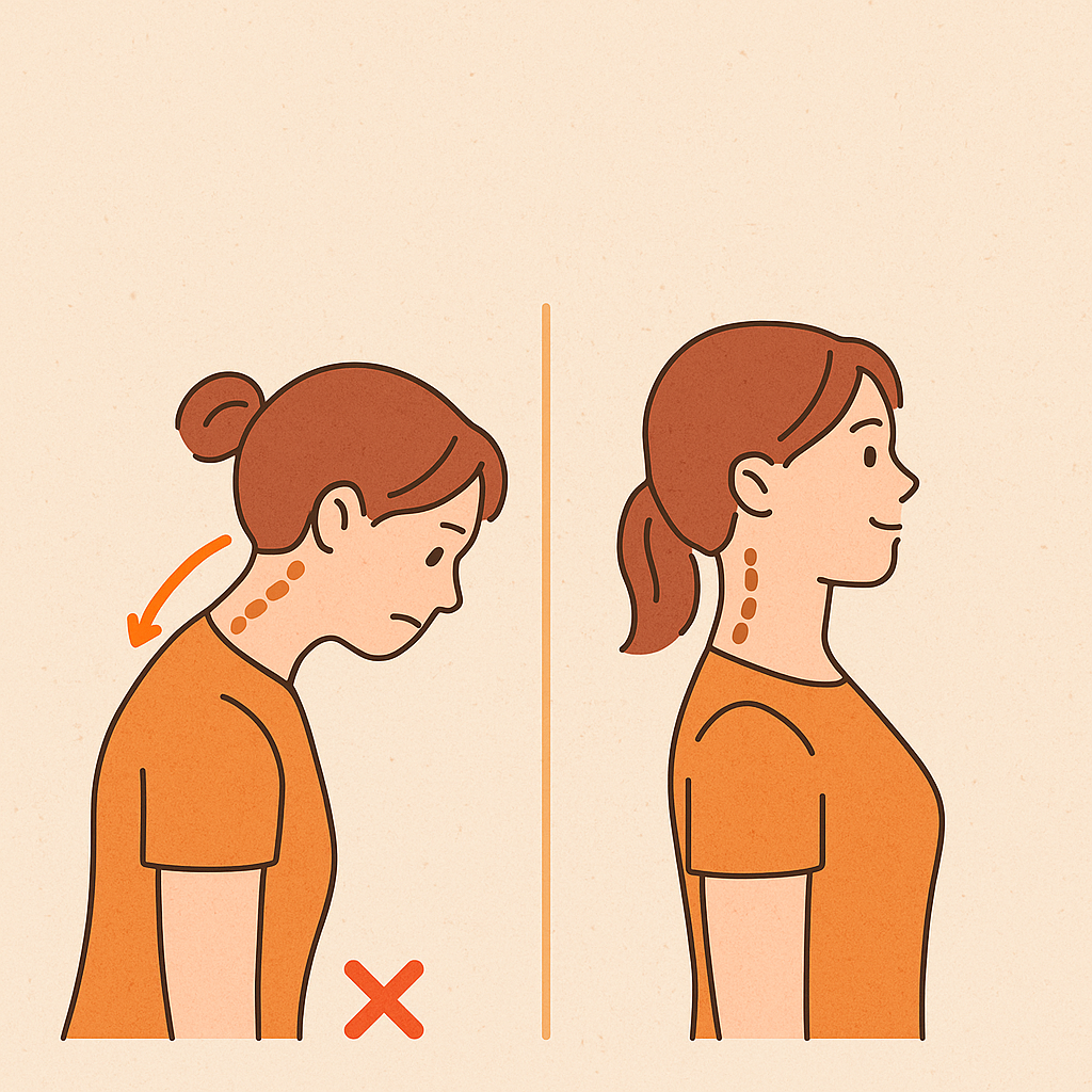 요가로 거북목을 교정할 수 있을까?