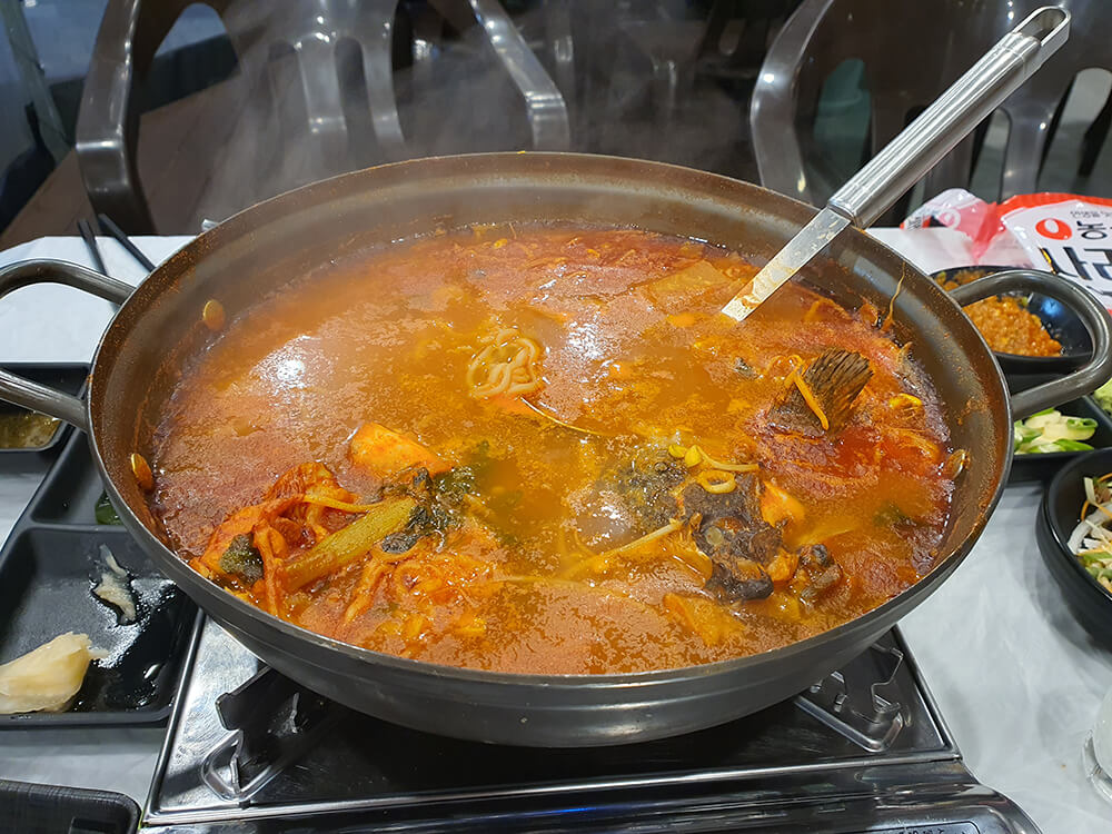 춘천 사거리횟집 온의점 매운탕