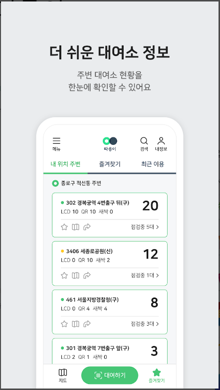 서울-따릉이-부산-타반나-대여방법-요금안내-회원가입-안내-교통비절약-운동다이어트