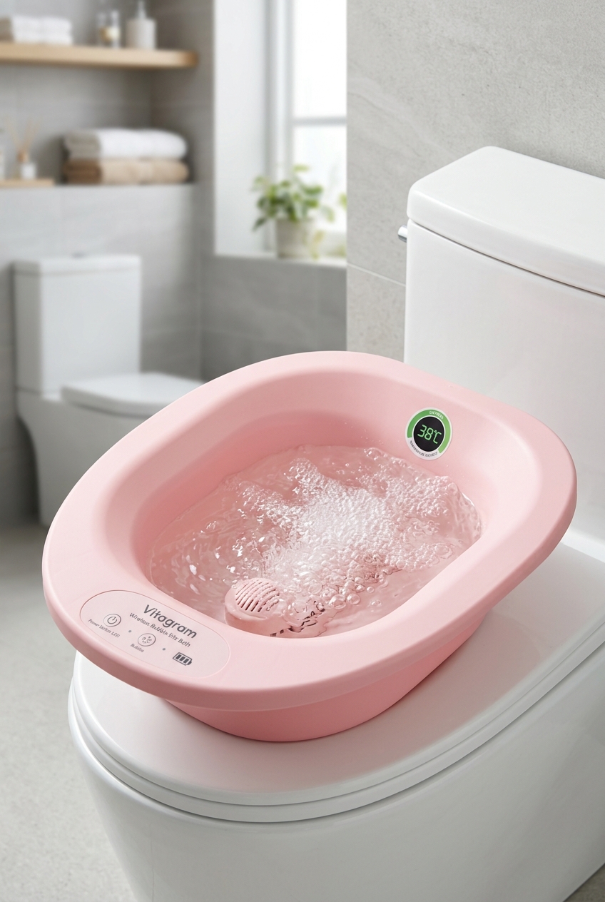 비타그램 무선버블 좌욕기 효과 비교