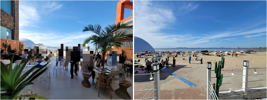 1층 테라스 풍경