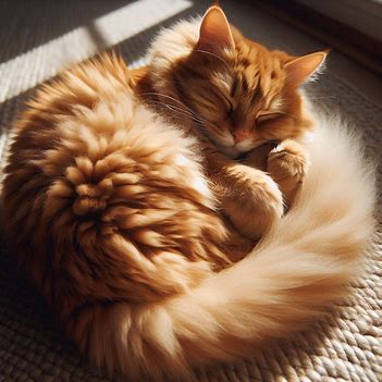 고양이의 잠 자는 행동