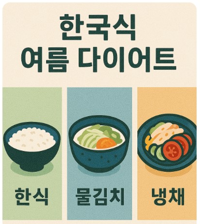 한국식 여름 다이어트 이미지