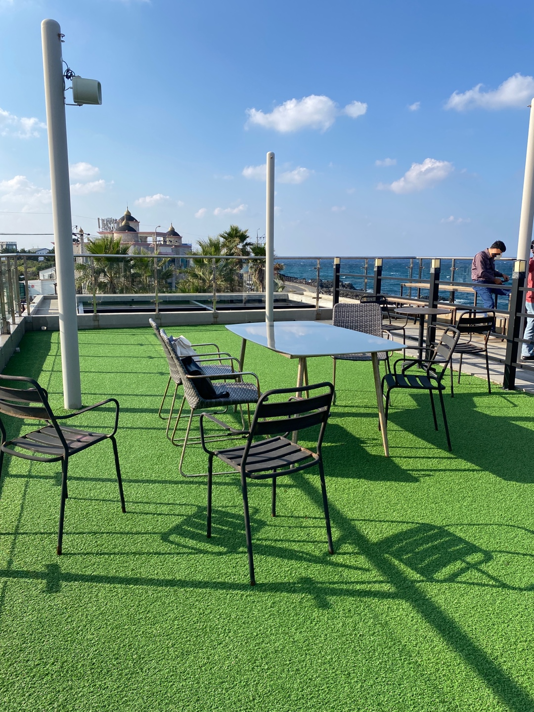 제주공항 용두암 용두암해변 비행기포토존 오션뷰 팡도르 시그니처메뉴 듀포레 대형카페 주차 리뷰 추천