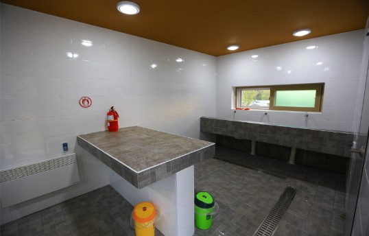 야영데크 취사장 내부사진