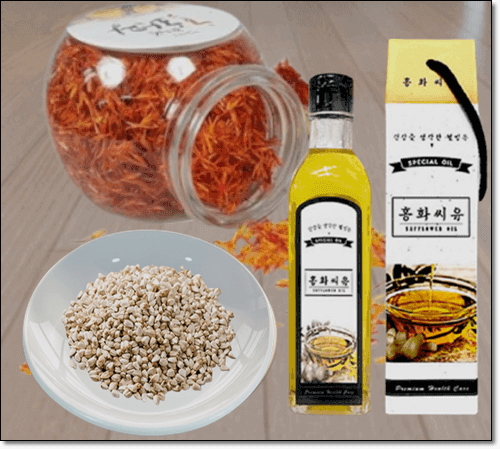 홍화 공액리놀레산