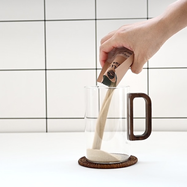 밀크티 얼그레이 바닐라 라떼