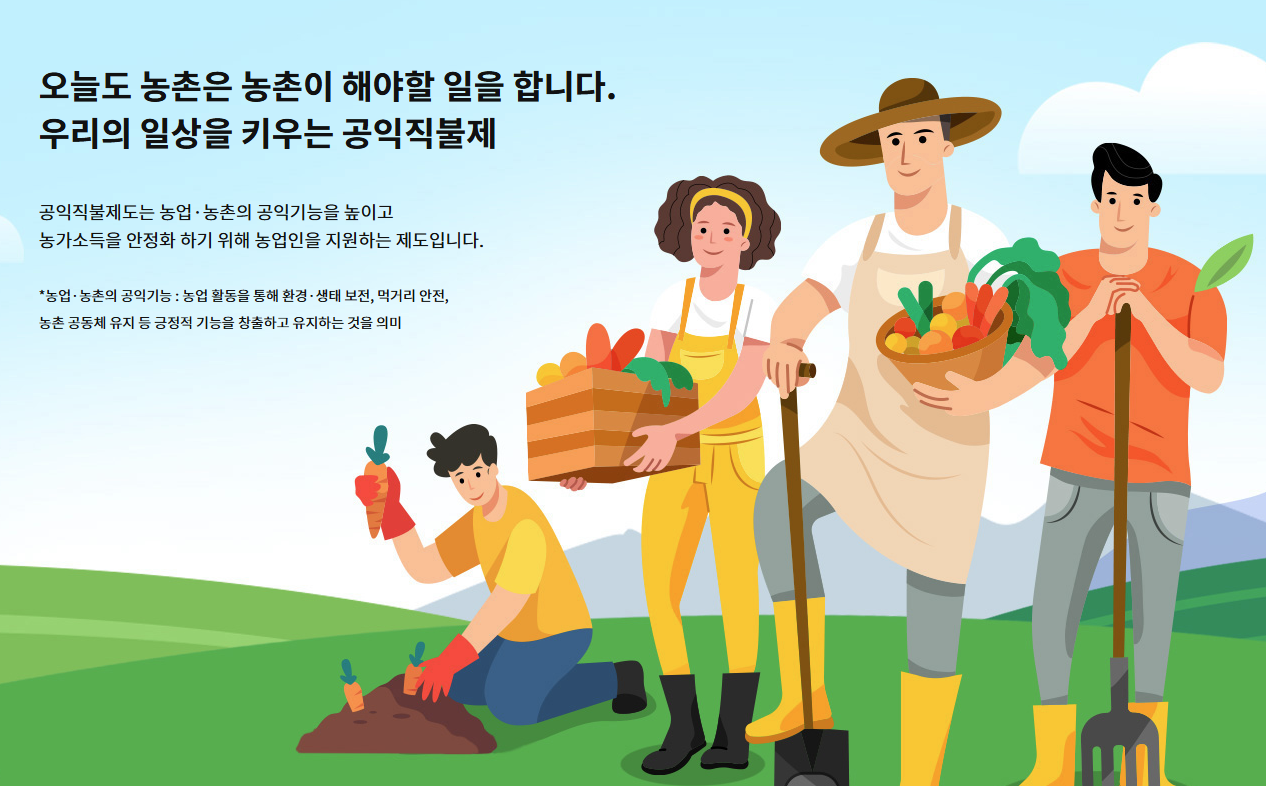 공익직불금 신청자격, 신청방법
