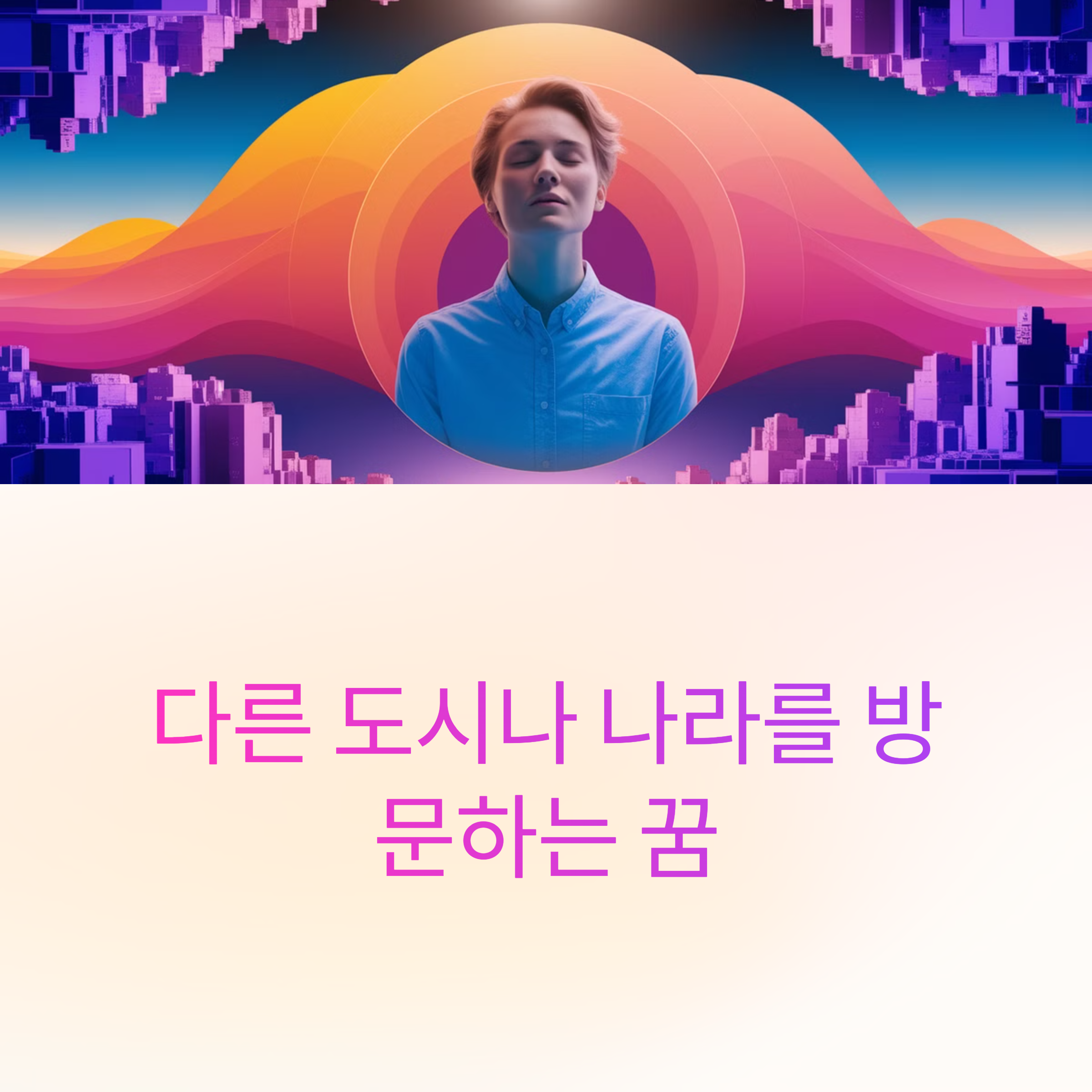 다른 도시나 나라를 방문하는 꿈