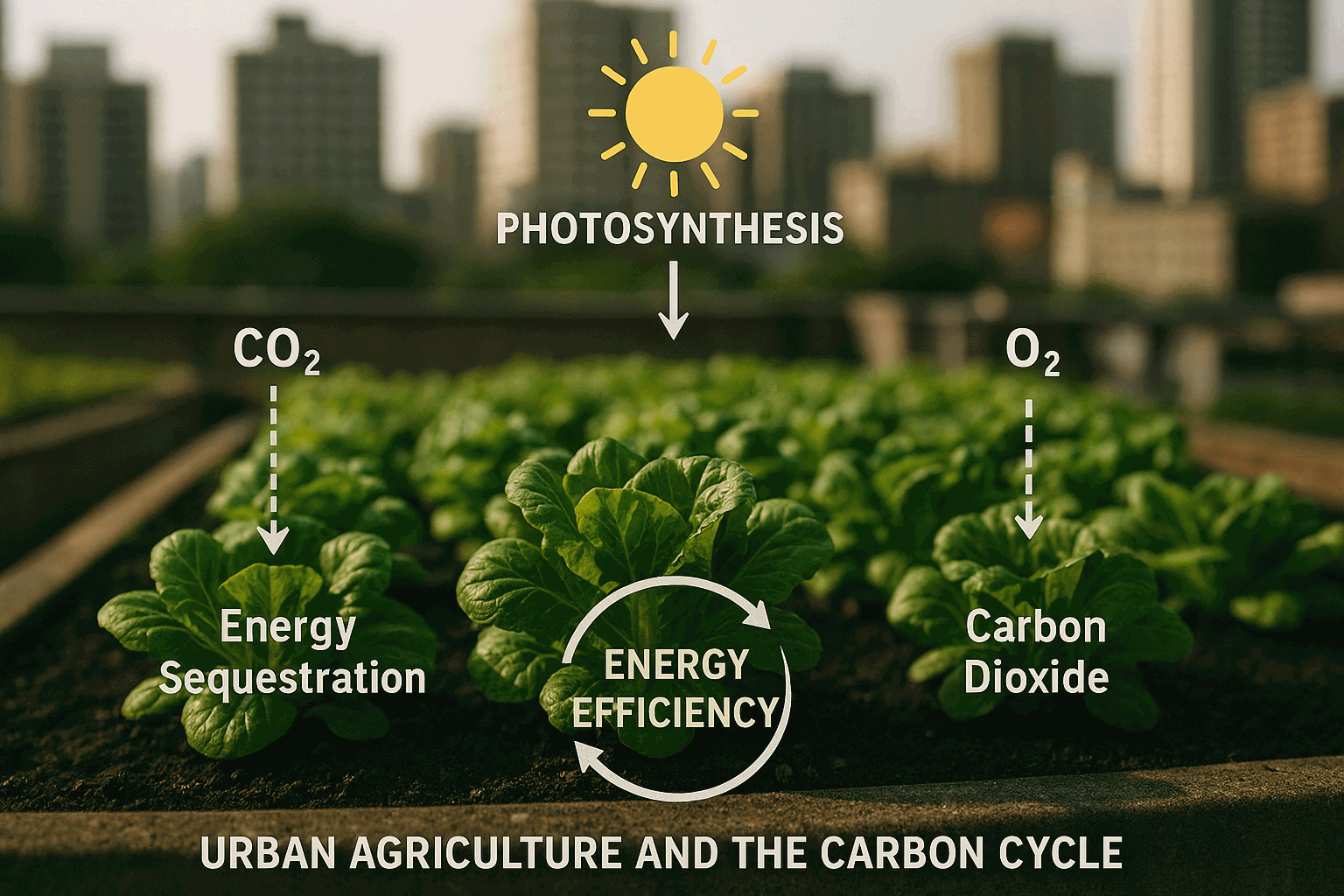 도시농업의 탄소저감 효과와 에너지 순환 모델