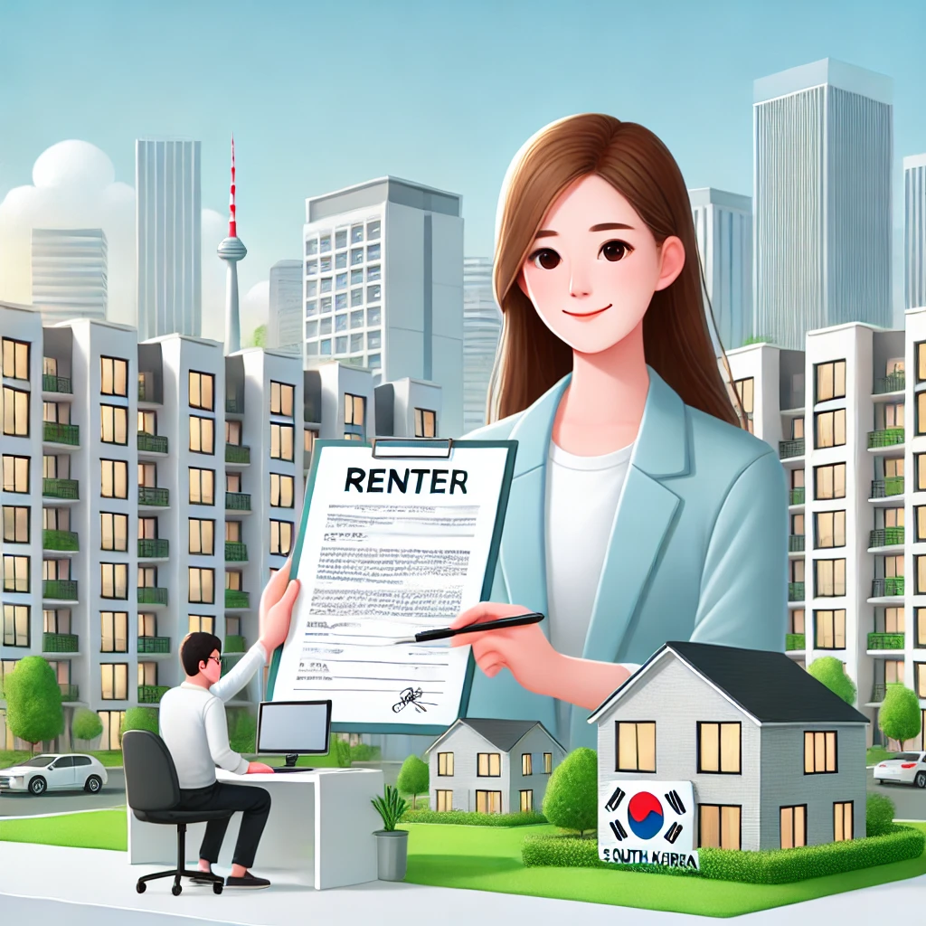 민간 임대주택을 나타내는 AI 이미지