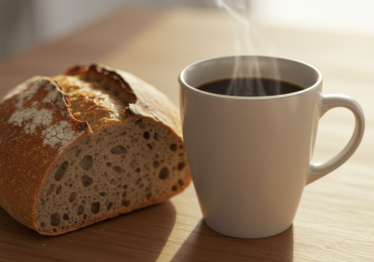 커피와 빵 조합이 좋은 이유