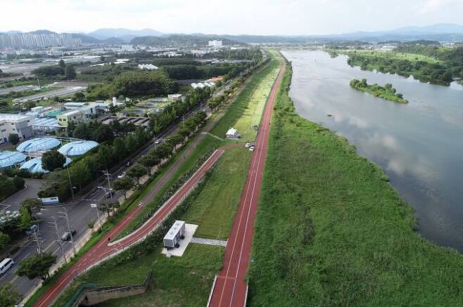 경상남도 진주시 평거파크골프장 소개