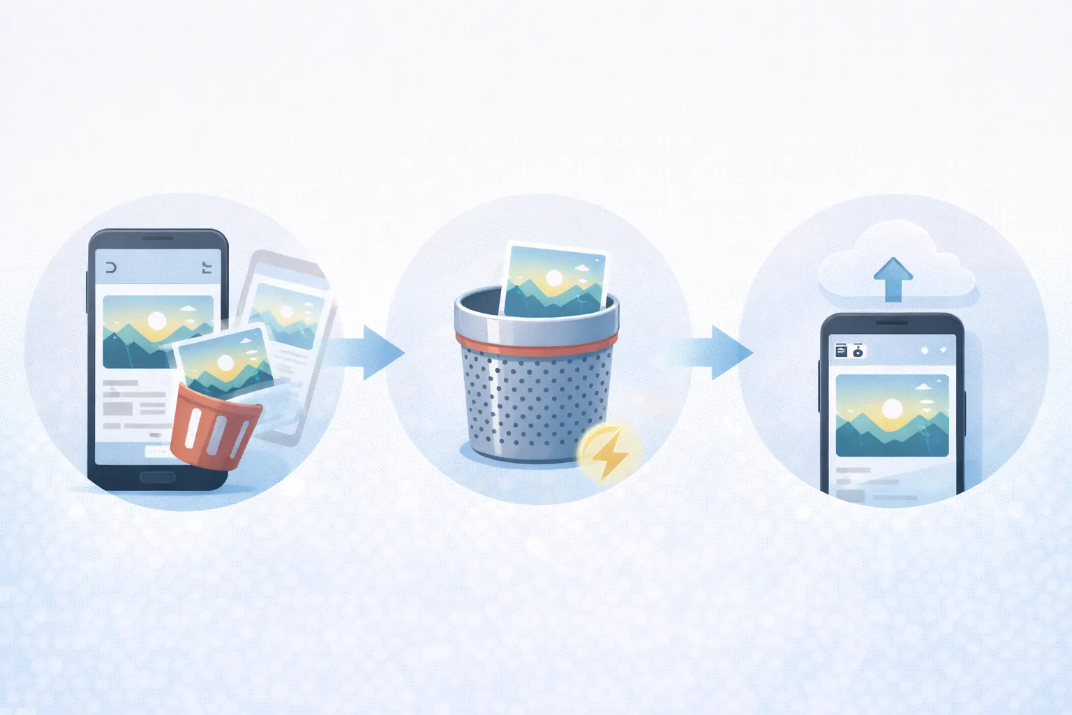 스마트폰 사진 복구 (삭제 복원, 클라우드 백업, 데이터 관리)