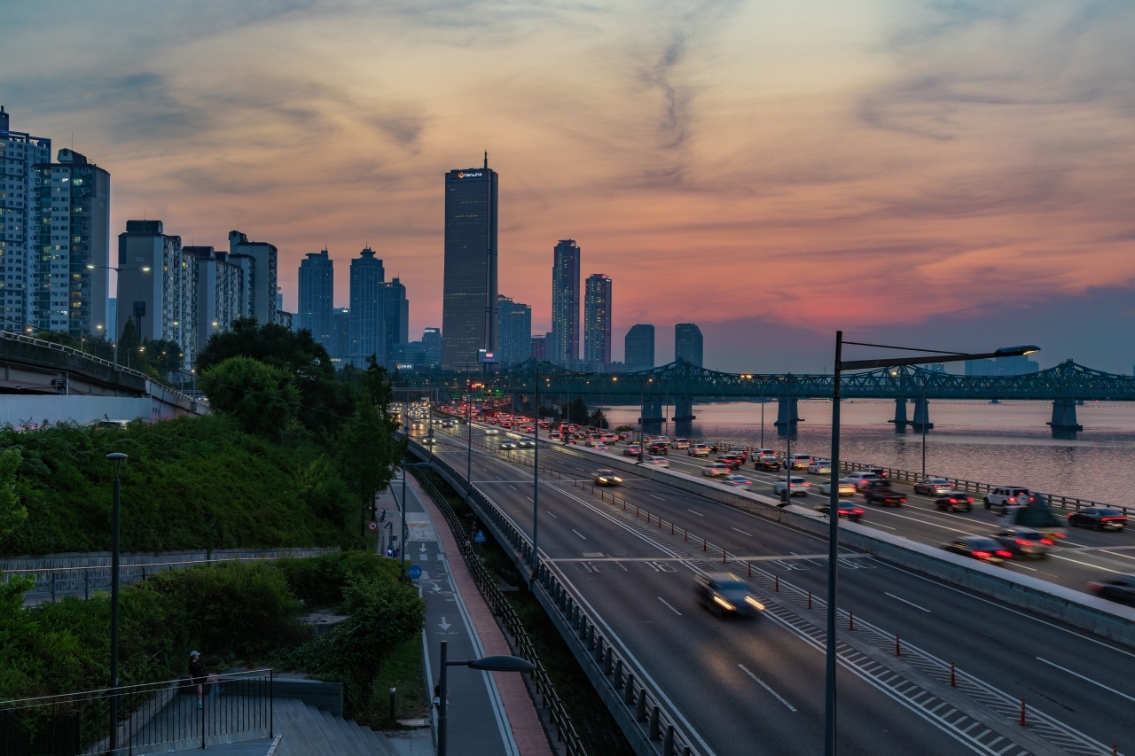 올림픽대로 강변북로 드라이브 코스