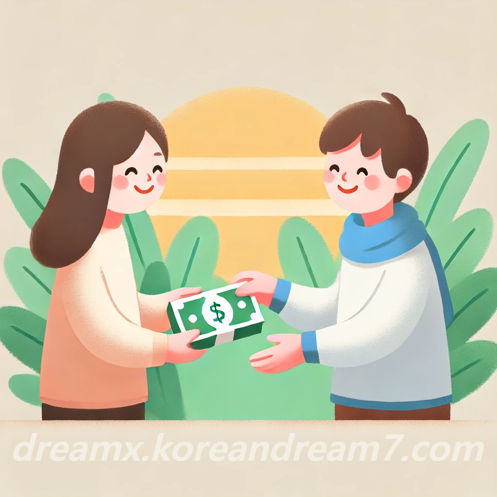 돈주는꿈해몽