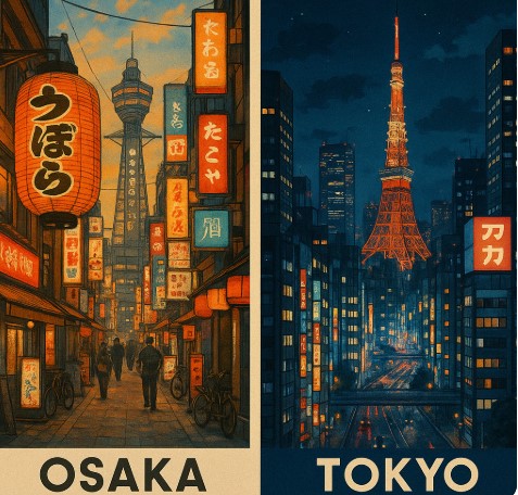 오사카 vs 도쿄 추리소설 스타일 비교 (지역색, 작가풍)