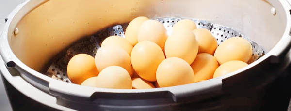 트레이에 놓고