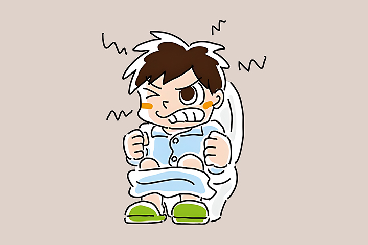 변비로-배변이-힘든-남성