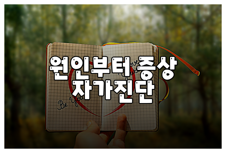 원인부터 증상 자가진단
