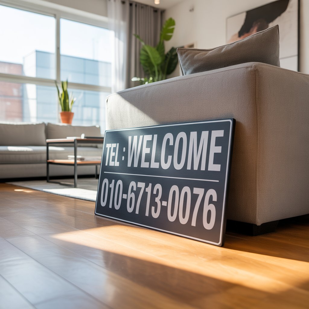 신축아파트의 내부모습