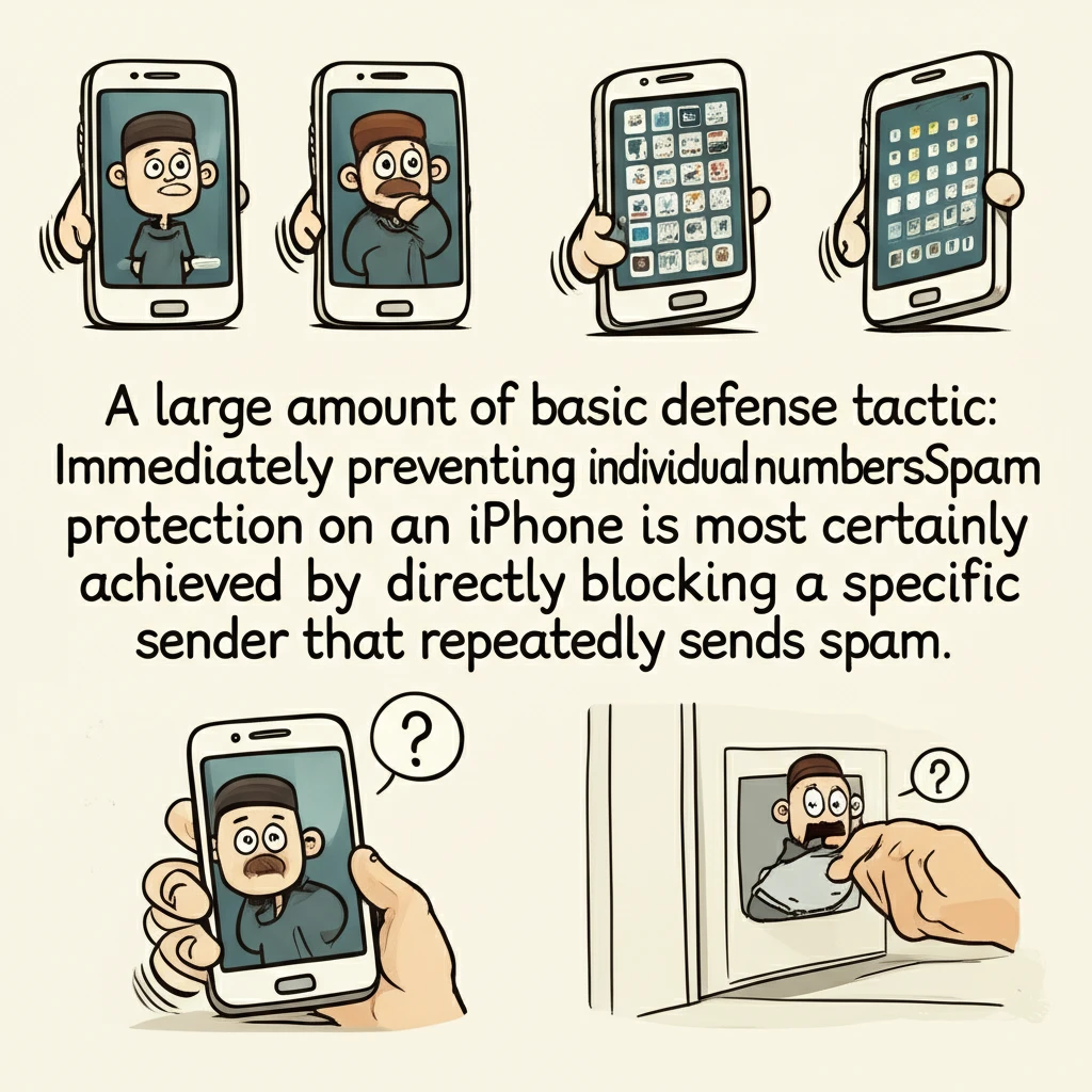 아이폰 지긋지긋한 스팸 문자 알림 없..