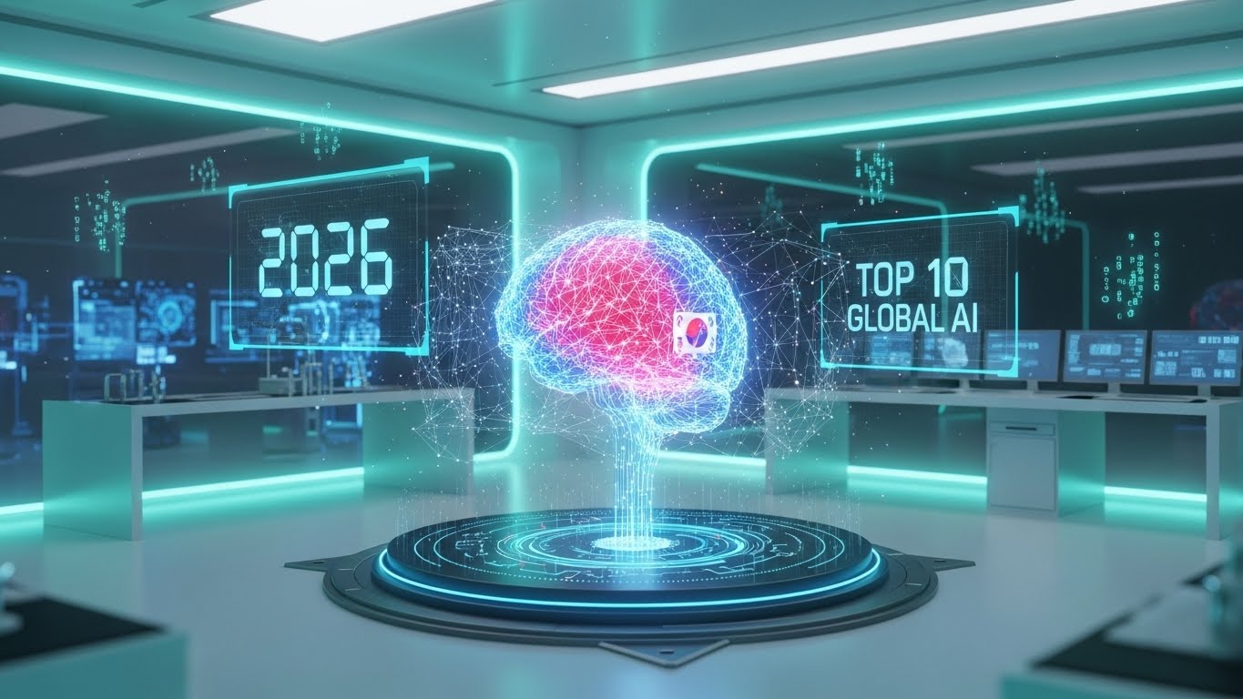 2026년 세계 10위 AI 모델 개발한다! K-AI의 글로벌 도약