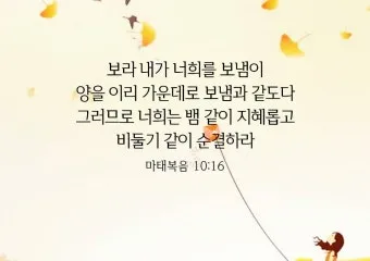 마태복음 12장 34절 성경말씀 - 독사의 자식들아 너희는 악하니 어떻게 선한 말을 할 수 있느냐_46